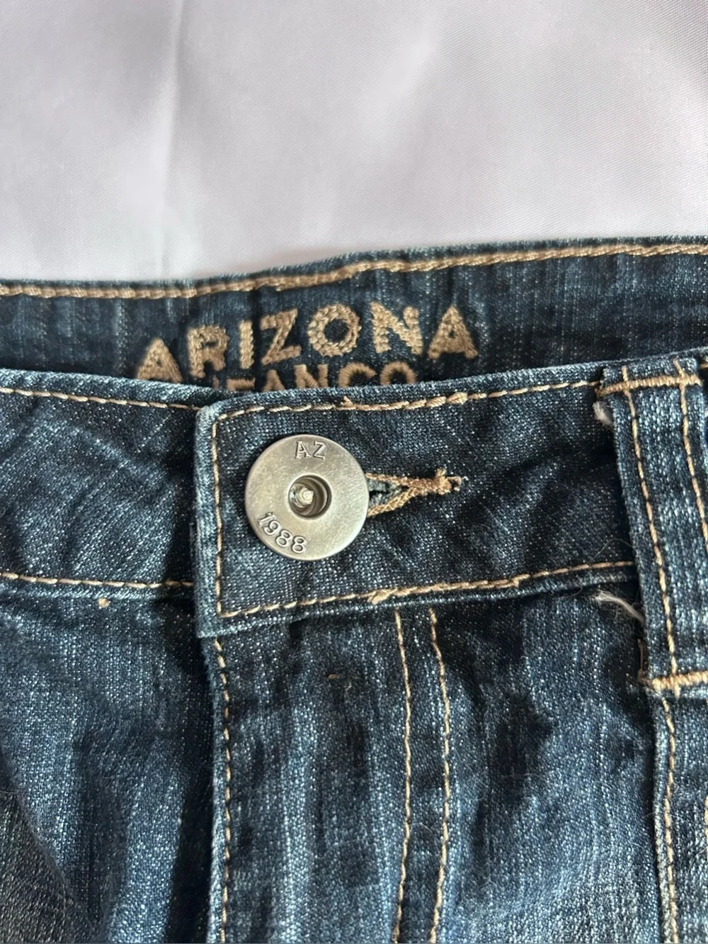 Arizona Jean Co. Y2k Retro Dark Wash Denim Shorts Size 5